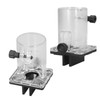 Handheld Router Bracket Electric Trimmer Connector Base for Wood Slotting