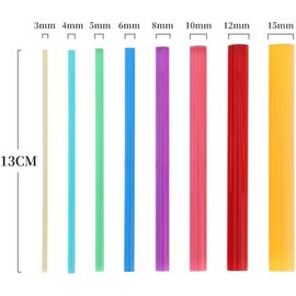 LALOCAPEYO 8Pcs Dual-Ended Mandala Acrylic Dotting Rods Mixed Color Painting Dotting Pen DIY Dot Painting Tools Suitable for Various Scenarios Such as Home Decoration Art Expression (Mixed Color)