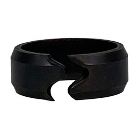 Premium Split Hardened Bushings, 1-Inch Inner Diameter, 1-1/4-Inch Outer Diameter, 1-Inch Length, Industrial Grade Bearing Component, Model 153858