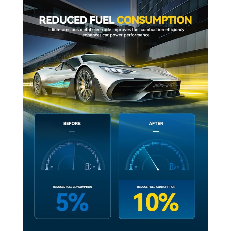 PHILTOP UF591 Ignition Coil Pack, Set of 4 Compatible with