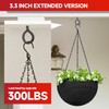3.3 inch Eye Bolts - 20 Pcs Eyes Hooks Screw