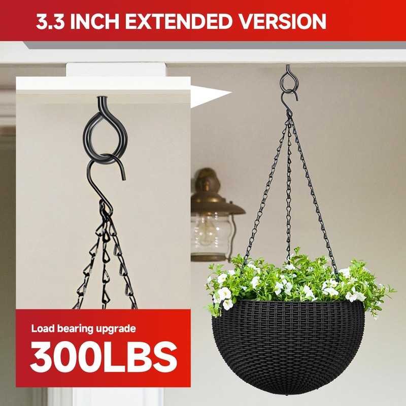 3.3 inch Eye Bolts - 20 Pcs Eyes Hooks Screw