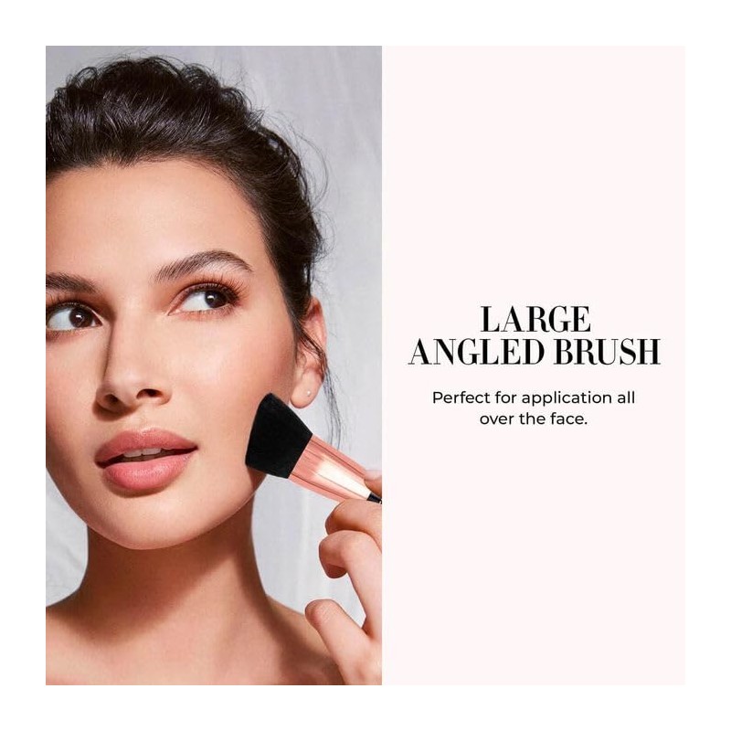 LUMINESS Silk Airbrush Spray Foundation & Buffing Brush Kit –