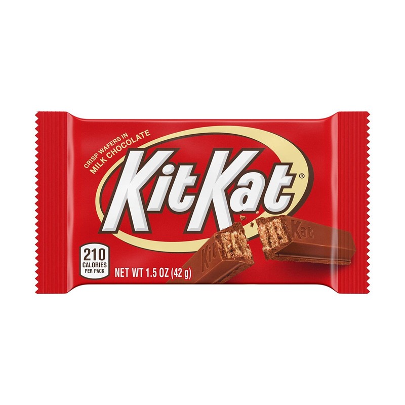 KitKat KIT KAT Milk Chocolate Wafer Candy, Bulk, Christmas, 1.5