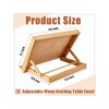 Unbranded 4 Pcs 5 Position Wood Drafting Table Easel Drawing