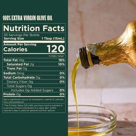 Giadzy by Giada de Laurentiis 2 Pack Extra Virgin Olive Oil - Premium Unfiltered Cold-Pressed Italian Olive Oil, Gold Wrap, Made in Italy, Perfect for Cooking & Gifting. Rich in polyphenols & antioxidants.