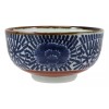 Fuji Merchandise Corp Japanese Shades Of Blue Artistic Porcelain Bowls