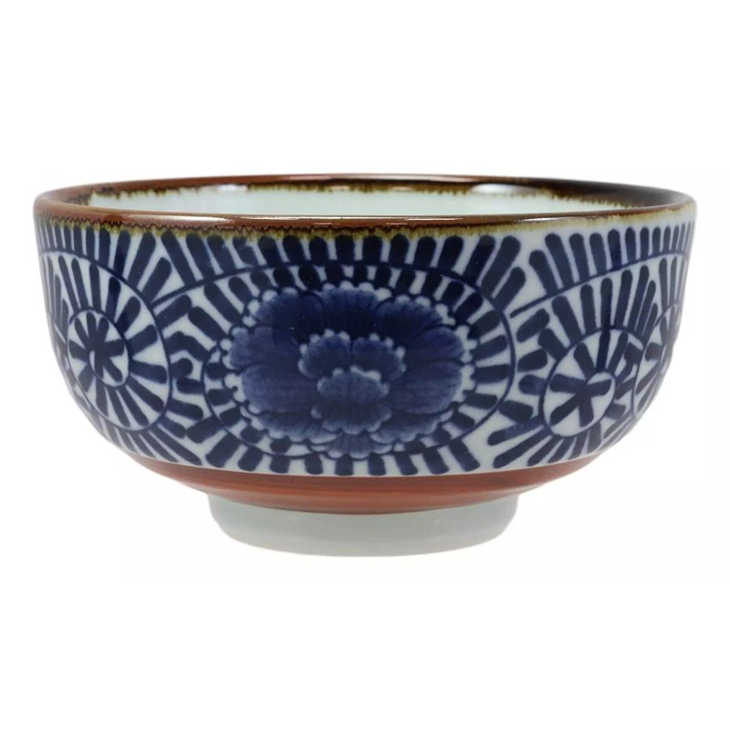 Fuji Merchandise Corp Japanese Shades Of Blue Artistic Porcelain Bowls