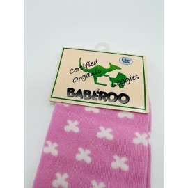 Cotton On Kids Leg Warmers Leggies Baberoo Organic Pink Bows Cotton Kids Size 0-5 year Old