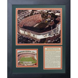 Legends Never Die Miami Hurricanes Miami Orange Bowl Framed Photo Collage, 11 by 14-Inch
