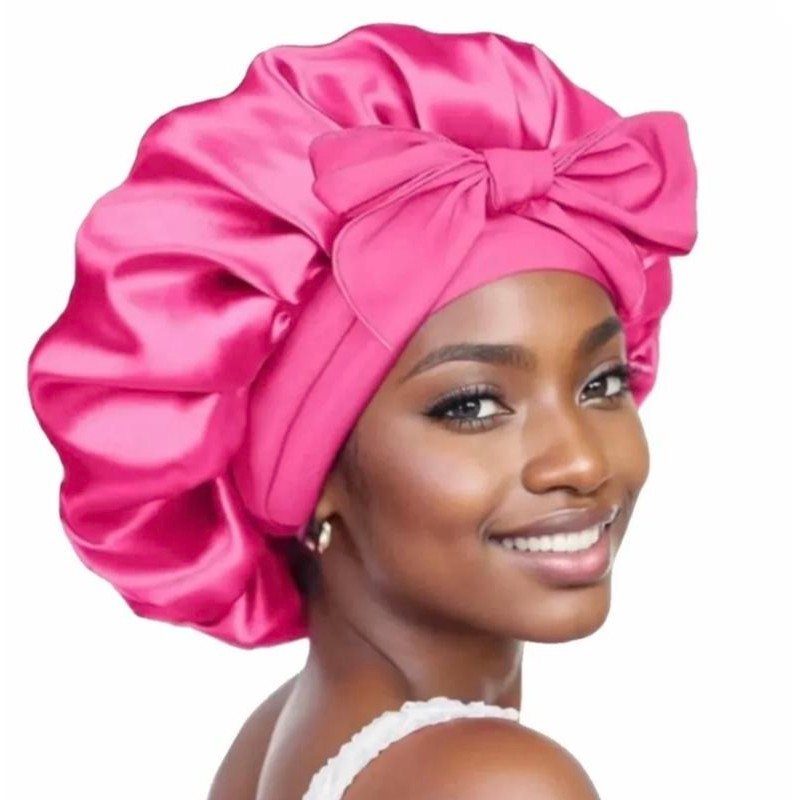 Silk Single-Layer Hair Bonnet - Breathable Design for Your Hair