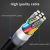 Poyiccot BNC Splitter Adapter Cable 1.5ft, Dual BNC Male to