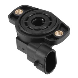 X AUTOHAUX Throttle Position Sensor, for VOLKSWAGEN POLO CLASSIC 1996, Plastic, No.91463158/9564463180, Black