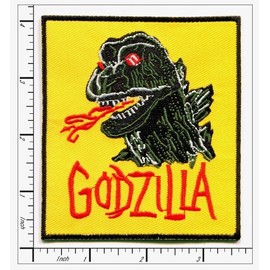 Patchwork Paradise Godzilla King of Monsters Embroidered Iron-On Patch