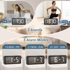 Ankilo Alarm Clocks Bedside, Digital Alarm Clock for Heavy Sleepers