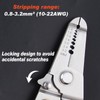 GOLD DEER Wire Stripper, Electrician, Multi-functional Strip Plier, Auto Multi
