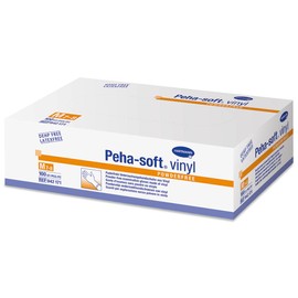 Peha-soft vinyl disposable gloves, powder-free s