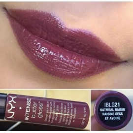 NYX Intense Butter Lip Gloss -  IBLG21 (# 21) Oatmeal Rasin New Sealed