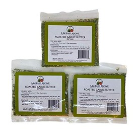 A Blend Above Roasted Garlic Butter Dip Mix Mixed Seasoning Packet (3 Pack)