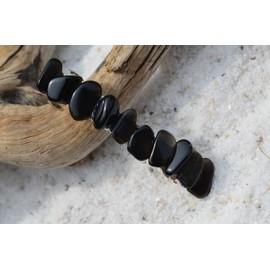 Apache Tears Stone French Barrette Hair Clip