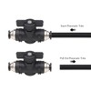 5/16 Push Connect Valve,CEKER 5/16 inch OD Quick Connect Tube