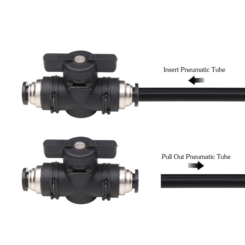 5/16 Push Connect Valve,CEKER 5/16 inch OD Quick Connect Tube
