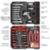 TLGREEN 799pcs Mechanic Tool Set with Aluminum Trolley Case,Home Repair