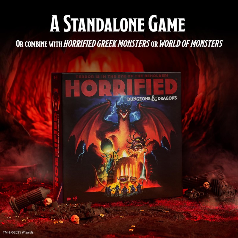 Ravensburger Horrified Games – Dungeons & Dragons – Strategy Board