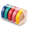 UniPlus Compatible Dymo Embossing Tape Replacement for Dymo Omega Tape