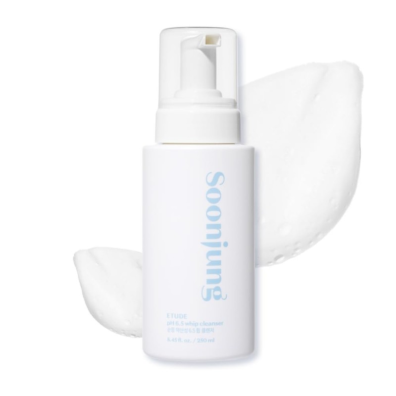 ETUDE- Limpiador en espuma SoonJung pH 6.5 8,45 fl.oz (250