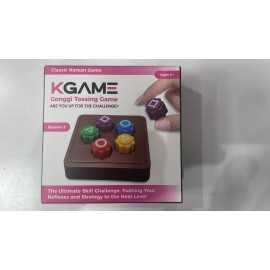 safoezy Gonggi Game, Gonggi Traditional Korean Tossing Game Stone Play Set 5PCS Stone...