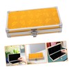 WOONEKY Aluminum Alloy Cosmetic Organizer Case Portable Handheld Tool Box