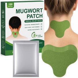 100 Pcs Neck Patches, Warming Herbal Plaster Maximum Strength Heat Patches