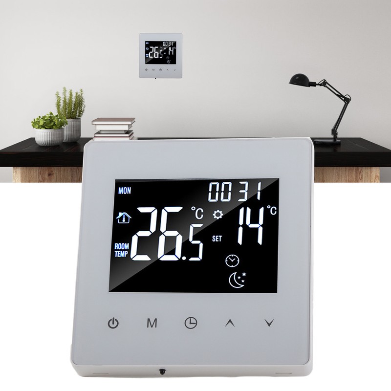 3A Smart Thermostat LCD Display Programmable Widely Used Water Heating