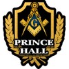 ProSticker 103 (One) 4" Masonic Series"Prince Hall" Freemason Compass Decal