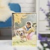 Scribble 7 x 5 Inch Acrylic Photo Frame/Block, Free Standing,