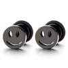 Smiling Face Earrings Men Women Boys - Stud Earrings -