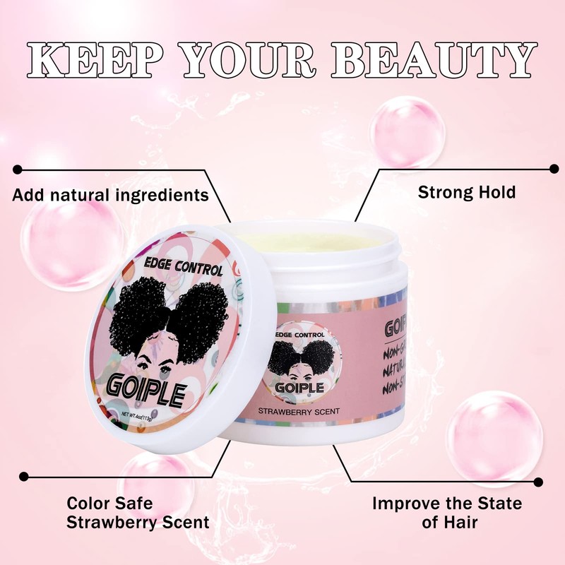 Goiple Edge Control Wax for Women - Strong Hold, Non-greasy