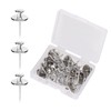 KINBOM 20 pcs Picture Hangers Nails, Double-Headed Wall Nails Pushpin