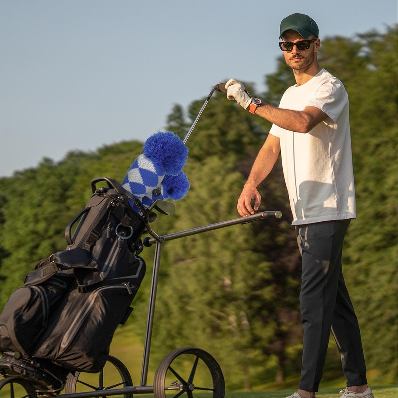Golf Club Head Covers - Golf Headcover Set Golf Head