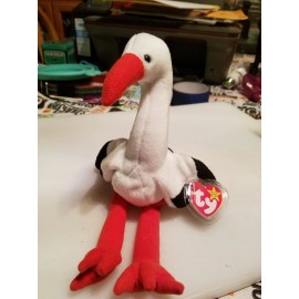 Ty 'Stilts' the Stork Ty Beanie Baby - MINT - RETIRED