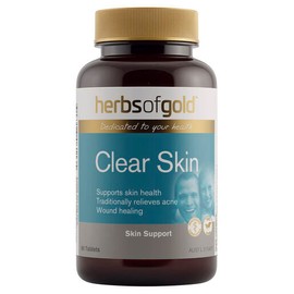 Herbs Of Gold Clear Skin Tablets 60 Capsules