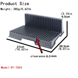 volunt Plastic Parts Shelf,Model Shelf,Placing Rack,Plastic Tool Drawer Storage Container Storage Box, Suitable for Gundam DIY Model Making Accessories of Model Action Figures (VT-1054)