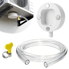 JANLOVE Magnetic Window AC Drain Kit, Air Conditioner Drain Hose (12FT)