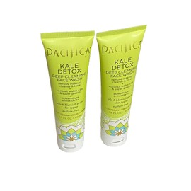 Pacifica NEW PACIFICA KALE DETOX DEEP CLEANING FACE WASH X 2 FREE SHIP