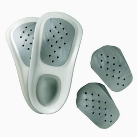 WalkFit Platinum Foot Orthotics - Plantillas de soporte para arco para fascitis plantar, plantillas para mujer o hombre, alivia el dolor de espalda, pies y rodillas. Más de 10 millones vendidos., Transparente, Men 12-12.5