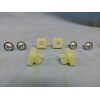 Mopar NOS MOPAR LICENSE PLATE SCREWS AND NYLON INSERTS 1964-1974