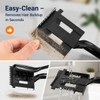 Cattle Cow Sheep Horse Hair Cleaning Slicker Brush Antipruritic Portable