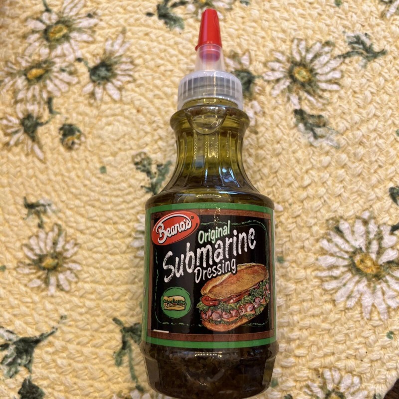 Beanos BRAND NEW Original Beanos Dressing Submarine, 8 oz Bottle