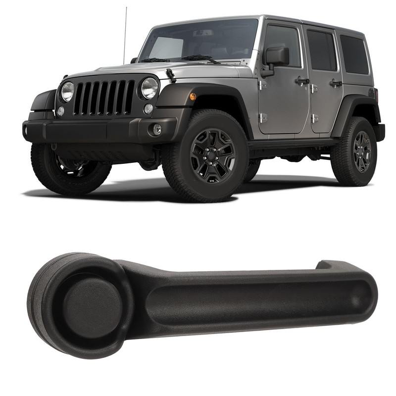 Outside Exterior Door Handle 4589164AF Black Outer Door Handle Replacement